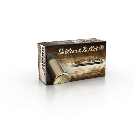 Muniție cu calibru mic Subsonic Sellier & Bellot® / .22 LR / 2,6 g / 50 bucăți