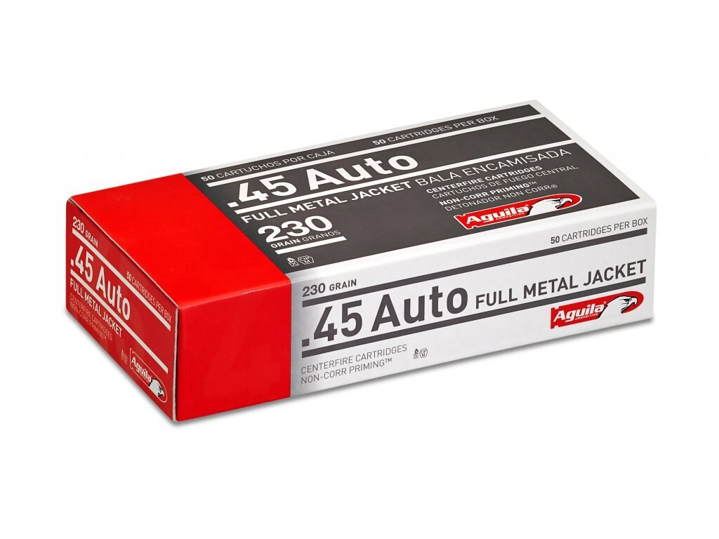Muniție FMJ Aguila® / 45 Auto / 230 grs / 50 buc