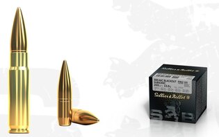 Muniție FMJ Sellier & Bellot® / .300 AAC Subsonic / 13 g - 200 grs / 100 buc