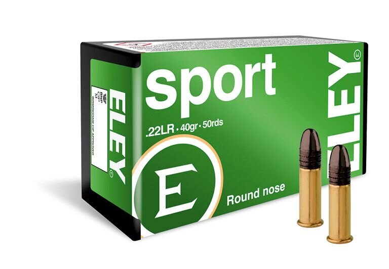 Muniție Sport Eley® / .22 LR / 40 grs / 50 buc.