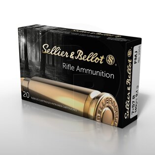 Muniții FMJ Sellier & Bellot® / 7x57R / 9,1 g - 140 grs / 20 buc.