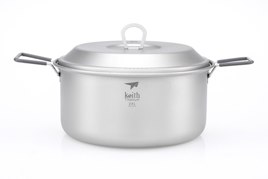 Oală de titan Cook Keith® 2,5 l