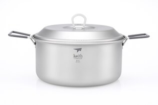 Oală de titan Cook Keith® 2,5 l