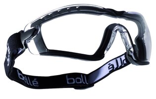 Ochelari de protecție BOLLÉ® COBRA cu curea, lentile transparente