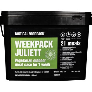 Pachet alimentar de urgență Weekpack Juliett Tactical Foodpack®