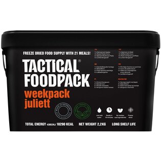 Pachet alimentar de urgență Weekpack Juliett Tactical Foodpack®