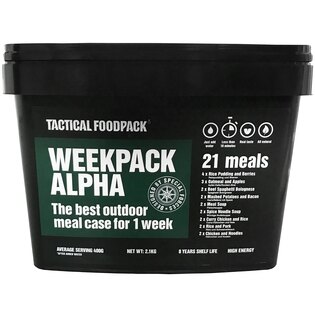 Pachet de alimente de urgență Weekpack Alpha Tactical Foodpack®