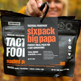 Pachet de mâncare uscată Sixpack Big Papa Tactical Foodpack®