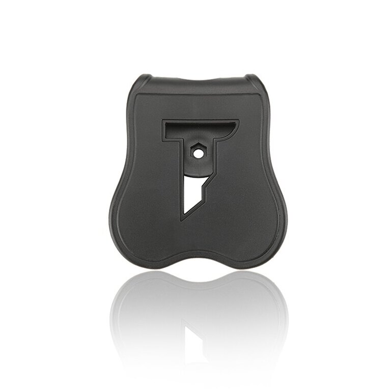 Paletă de suport pentru toc R - Serie Cytac® - negru