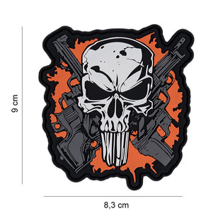 Patch Punish Skull Crossed Guns 101 INC®