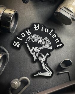 Patch Rămâneți violenți frați în arme®