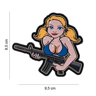 Patch Tactical Girl Blonde 101 INC®
