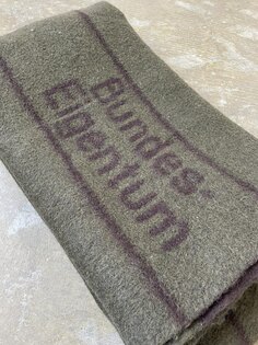 Pătură originală Bundeswehr, nouă