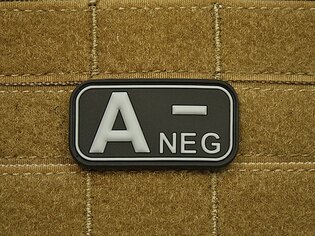 Petice JTG® grupă sanguină A negativă