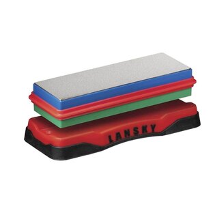Piatra abrazivă dublă Lansky® Diamond Stone Medium + Fine