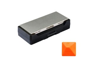 Piatră de șlefuit dublă Dual Diamond Coarse + Extra-Fine cu bază de 15,2 cm x 6,3 cm Sharpal®