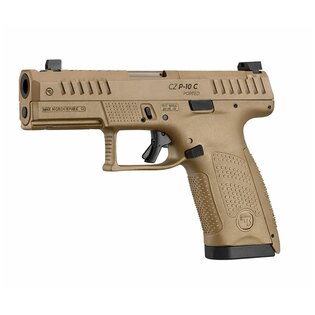 Pistol CZ P-10 C PORTED FDE / calibru 9×19 CZUB®