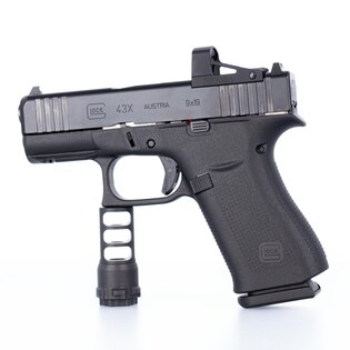 Pistol Glock 43X MOS cu colimator RMSc Shield / calibru 9x19