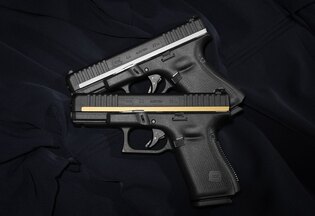 Pistol Glock 44 / calibru .22 LR / Golden & Silver Line