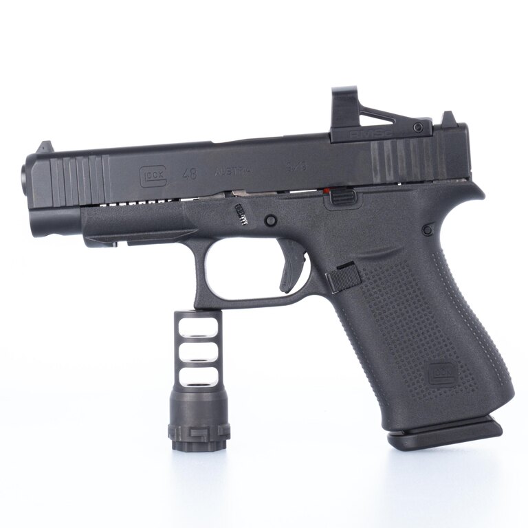 Pistol Glock 48X MOS cu colimator RMSc / calibrul 9x19