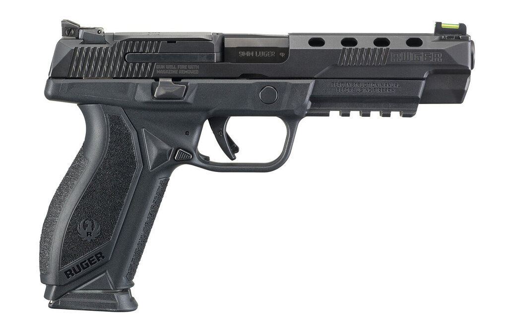 Pistolă American Competition Ruger® / 18 focuri, calibru 9x19 mm