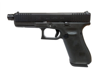 Pistolă Glock 17 Gen5 FS MOS cu filet M13,5×1 / calibru 9×19