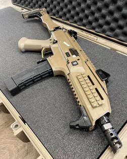 Pistolă mitralieră CZ SCORPION EVO 3 S1 / calibru 9x19 CZUB® - Configurație