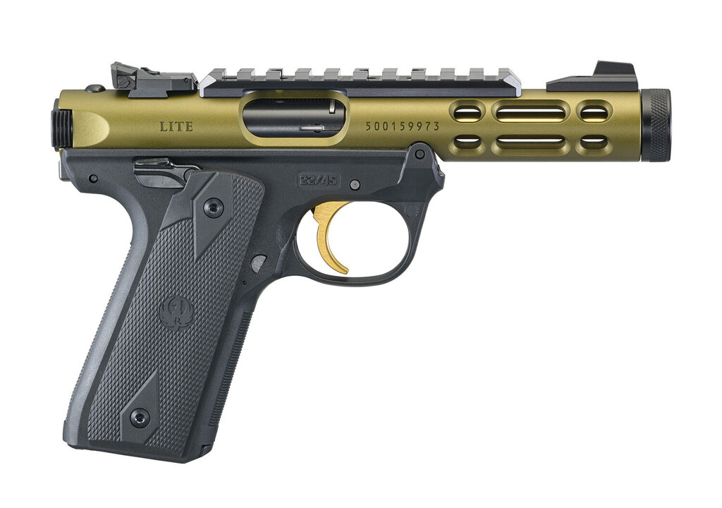 Pistolă Ruger MARK IV 22/45 Lite Rimfire / 10 focuri, calibru .22LR