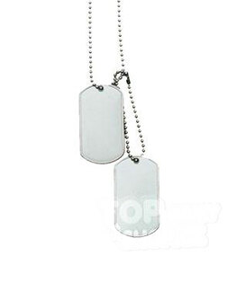 Plăcuțe de identificare „Dog Tags” Mil-Tec®