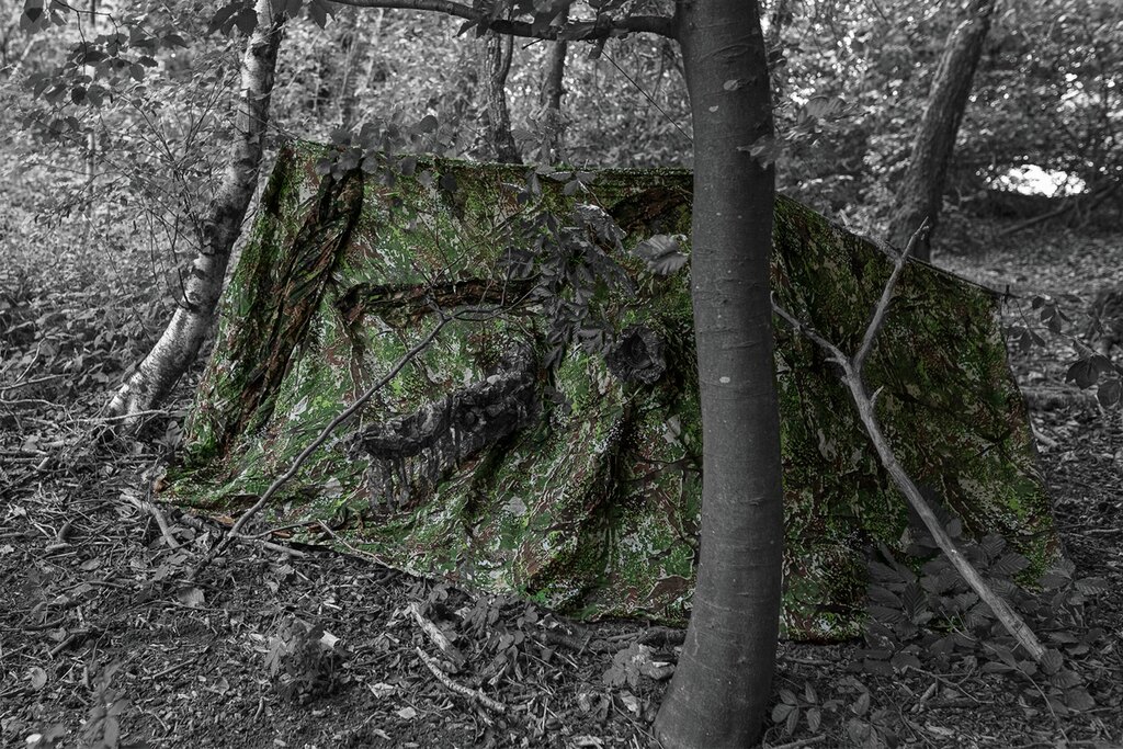 Plasa de camuflaj Recce Net 2,8×2,8 m Ghosthood® IRR