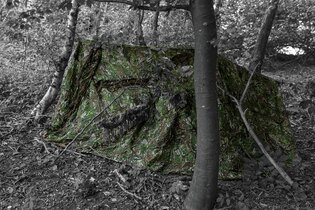 Plasa de camuflaj Recce Net 2,8×2,8 m Ghosthood® IRR