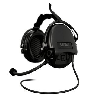 Protectoare electronice pentru urechi Supreme Mil-Spec CC Neckband Sordin®, cu microfon