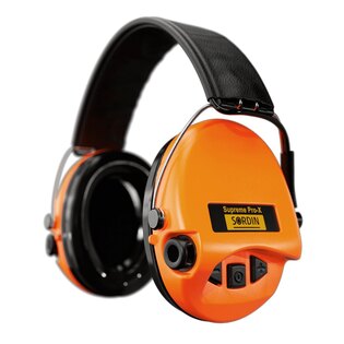 Protectoare electronice pentru urechi Supreme Pro-X Sordin®, bandă de cap din piele
