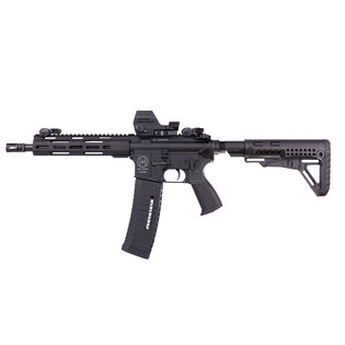 Pușcă semi-automată AR15 10,5" / calibru .223 Rem. LDT® + Colimator LE GEN 2 Falke® / magazie 60 cartușe Schmeisser®