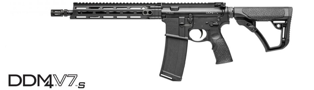 Pușcă semiautomată Daniel Defense® DDM4 V7 S M-Lok 11,5" / calibru 5,56×45 mm NATO
