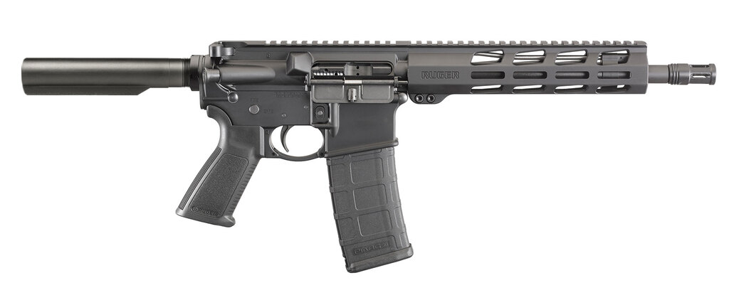 Pușcă semiautomată Ruger SB Tactical 10,5" / 30 cartușe, calibru 5.56 NATO / 223 Rem