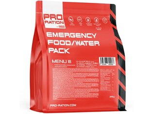 Rație de urgență pentru alimente/apă Pro Ration®, MENIU III