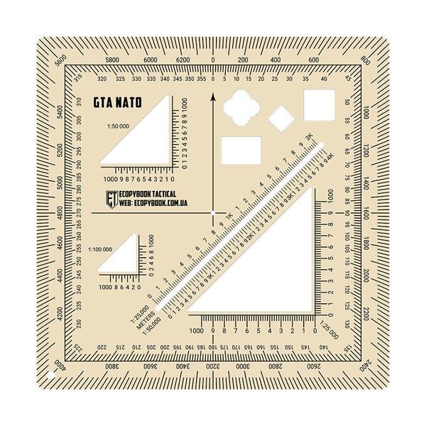 Riglă GTA NATO Ecopybook M-Tac®