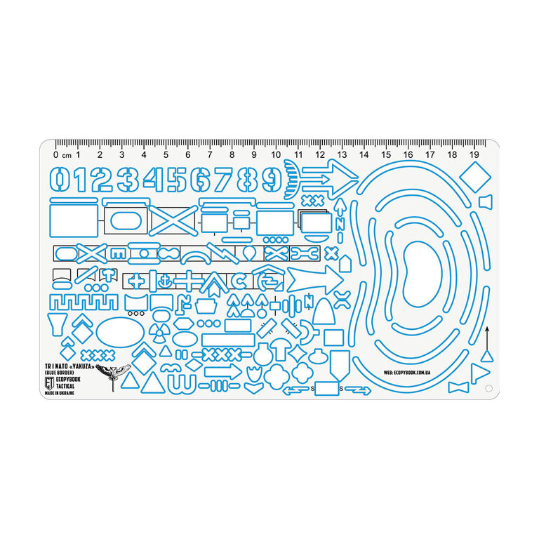 Riglă NATO/UA Ecopybook M-Tac®