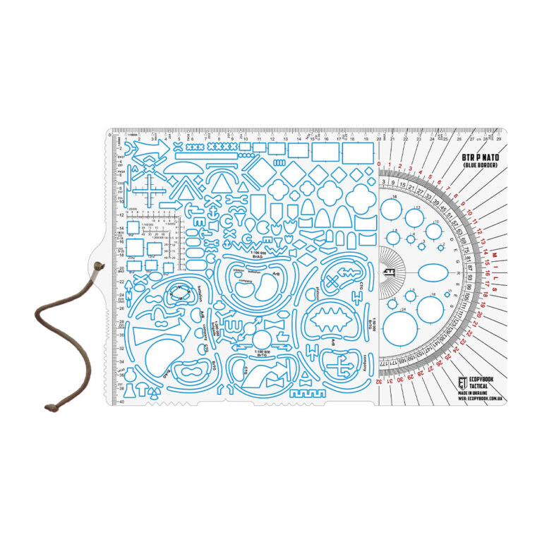 Riglă / raportor NATO Ecopybook M-Tac®