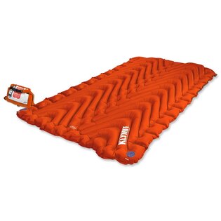 Saltea gonflabilă Insulated Double V Klymit® - portocalie