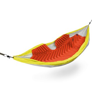 Saltea gonflabilă Insulated Hammock V Klymit® - roșie