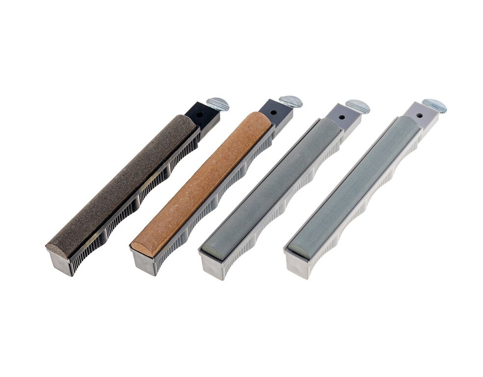 Set de ascuțire cu 4 pietre rotunjite Lansky®