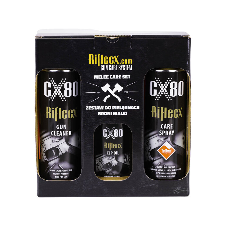 Set de curățare MELEE pentru cuțite, multitool, topoare Riflecx®