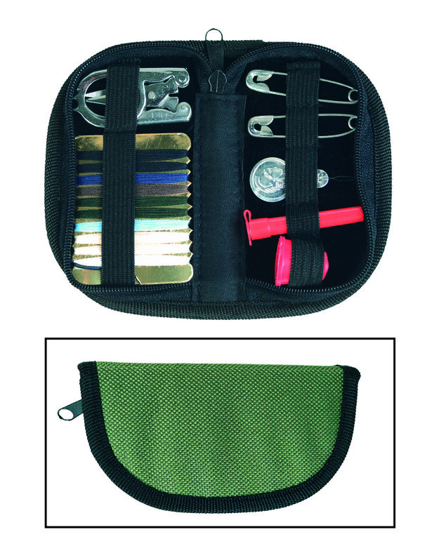 Set de cusut Mil-Tec® în husă - verde