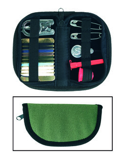 Set de cusut Mil-Tec® în husă - verde