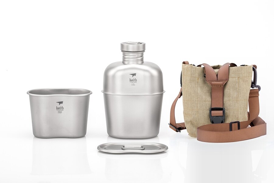 Set de gătit din titan Mess Kit Keith®
