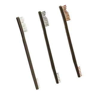 Set de perii nylon/bronz/oțel AP Otis Defense®, 3 bucăți