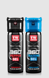 Set de spray-uri Tactical Pepper Gel + Gel de Antrenament TW1000® / 45 ml