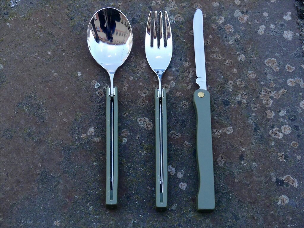 Set de tacâmuri pliabile MFH® Camping